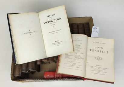HUGO Victor. Un ensemble des 16 volumes :...