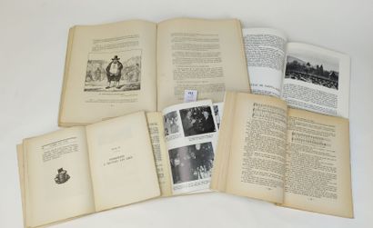 [Vin]. 5 volumes brochés : 

CONSTANTIN-WEYER...