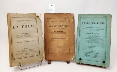 [MÉDECINE] [PSYCHATRIE]. Un ensemble de 3...