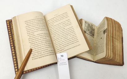Deux livres de piété reliés plein cuir :

Nouvelles...
