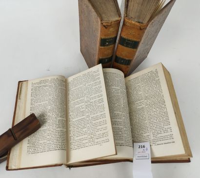 [Bible de Sacy]. Sainte Bible contenant l'Ancien...