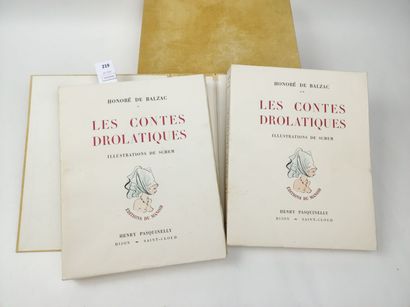 BALZAC (Honoré de) : Les Contes Drolatiques....