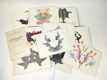 RORSCHACH Hermann. Psychodiagnostic. 10 planches...