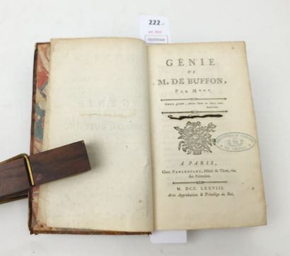 [Ferry de Saint Constant]. Génie de M. de...