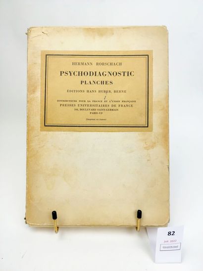 RORSCHACH Hermann. Psychodiagnostic. 10 planches...