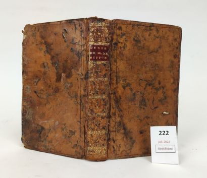 [Ferry de Saint Constant]. Génie de M. de...