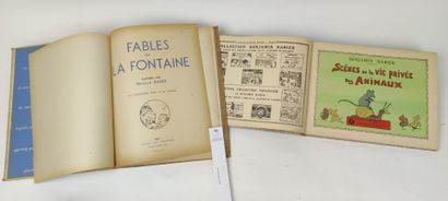 [Enfantina]. RABIER Benjamin. Un ensemble...