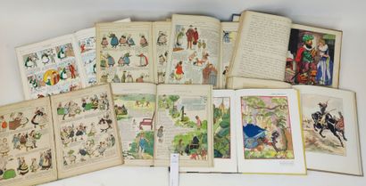 [Enfantina]. Ensemble de 8 volumes (accidents) :

L'Enfance...