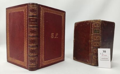 Deux livres de piété reliés plein cuir :

Nouvelles...