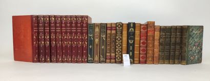 27 volumes bien reliés du XIXe ou début XXe...