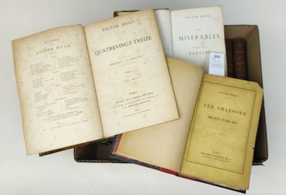 HUGO Victor. Un ensemble des 16 volumes :...