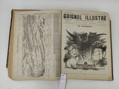 [Lyon] [Guerre 1870] Guignol illustré. Du...