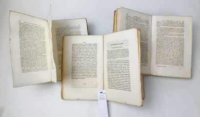 [MÉDECINE] [PSYCHATRIE]. Un ensemble de 3...