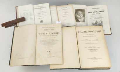19 livres reliés du XIXe ou du début du XXe...