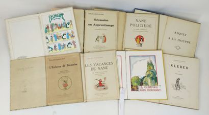 [Enfantina]. Ensemble de 8 volumes (accidents) :

L'Enfance...