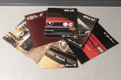 Lot de brochures commerciales sur divers...