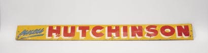 HUTCHINSON

Bandeau publicitaire en tôle...