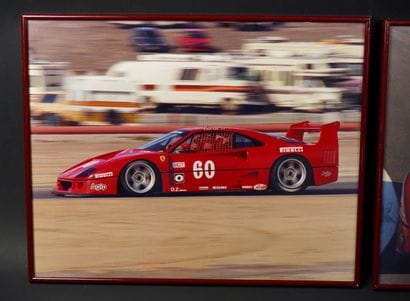 FERRARI F40

Photographie encadrée 

Pilote...