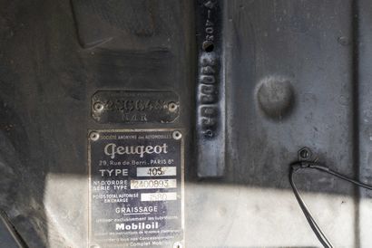 1959 - Peugeot 403 Berline 



Titre de circulation...