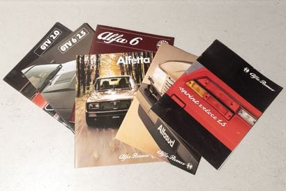 Lot de brochures commerciales sur divers...