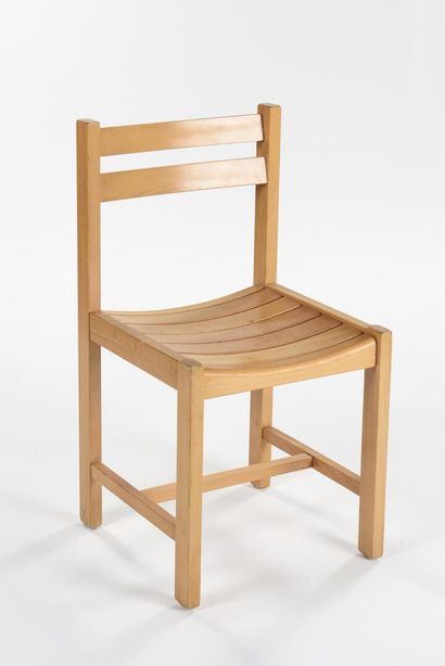André SORNAY (1902-2000)

Suite de huit chaises...