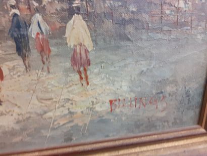BELLINGS 
Le mouling rouge 
39 x 49 cm 