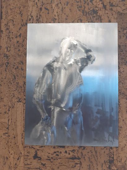 Mick MICHEYL (1922-2019)
Le travailleur 
Plaque...