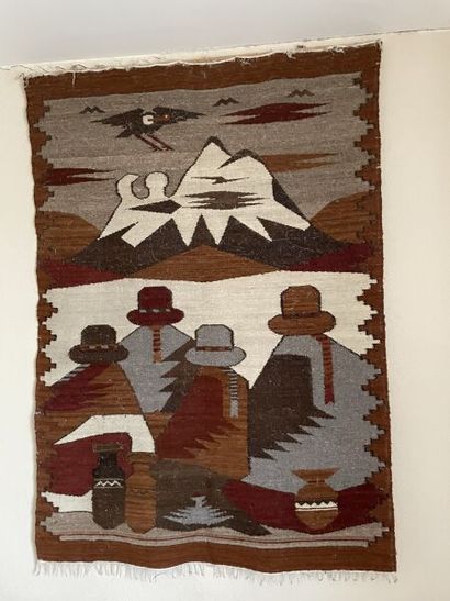 Tapisserie bolivienne
162 x 116 cm 