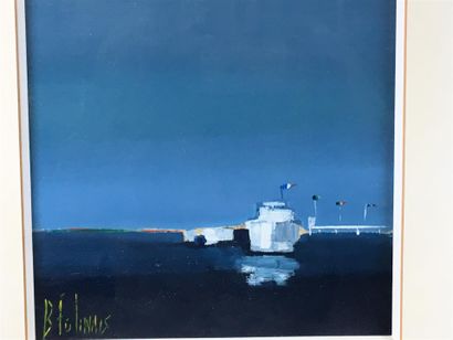 FOLINAIS
Huile sur carton
Signée en bas à...