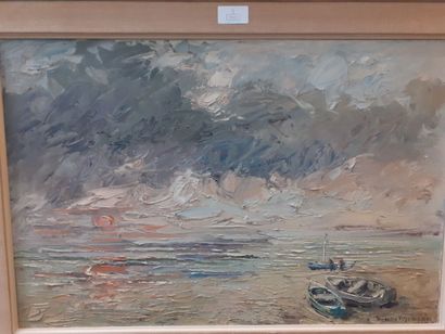 Henri BRUNARD
Paysage
Huile sur toile 
Signée...