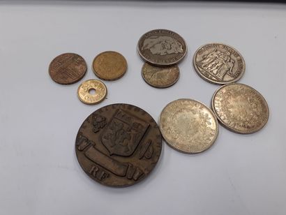 Pièces d e5 francs Louis Philippe 1836
Pièces...