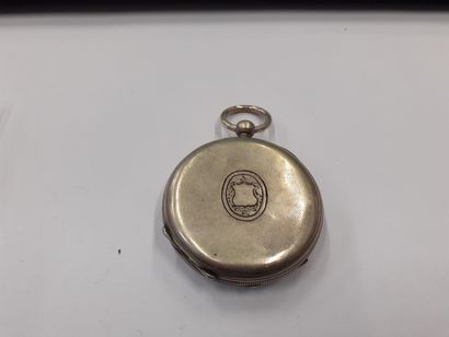 Montre de poche en argent 