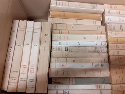 Lot de cartons de livres sur des artistes,...