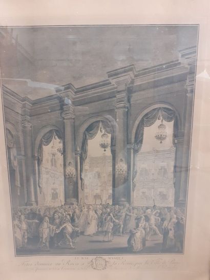 Le Bal Masqué
Gravure 
52 x 39 cm 