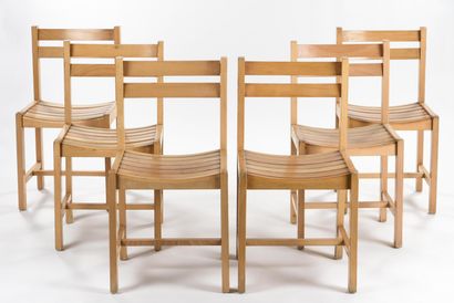 André SORNAY (1902-2000)

Suite de six chaises...