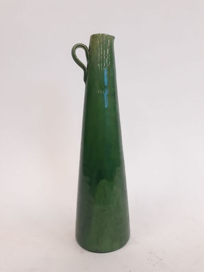 Vase dans le gout de Valorys 
H : 39 cm 