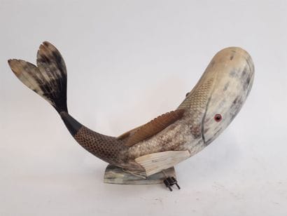 Lampe de poisson 
30 x 51 cm 
