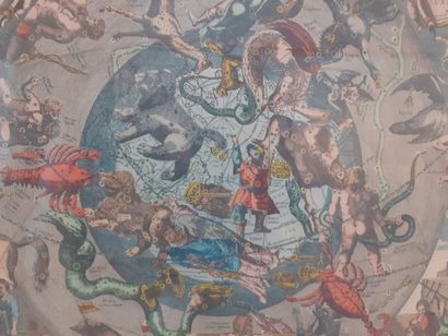D'après Henricus Hondius 
Carte céleste 
44...