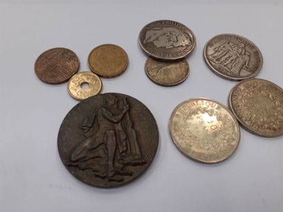 Pièces d e5 francs Louis Philippe 1836
Pièces...