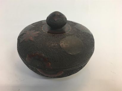 Boite couverte en porcelaine
D : 15 cm
E...