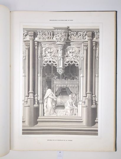 DUPASQUIER (Louis) : Monographie de Notre-Dame...