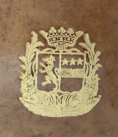 [Reliure aux armes de la Marquise de Feillens]....