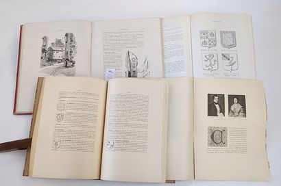Un lot de 4 livres sur l'Auvergne
(Allier)....