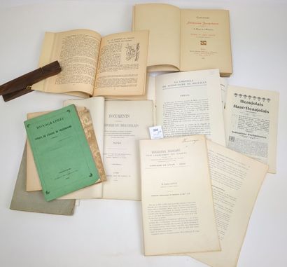 [Beaujolais]. Réunion de 11 volumes ou plaquettes :
CARLOCHRISTI...
