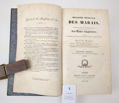 MONFALCON (Jean Baptiste) : Histoire Médicale...
