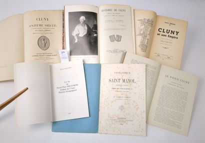 [Bourgogne] [Saône et Loire]. 6 volumes ou...