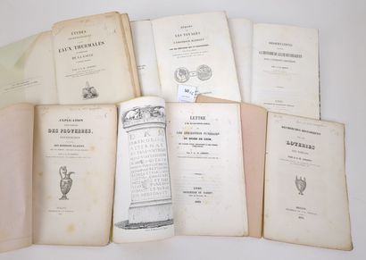 GREPPO (Jean-Gabriel-Honoré). 6 fascicules :...