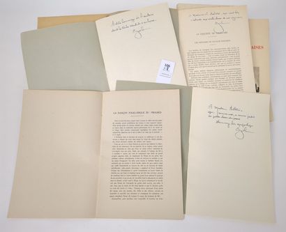 [Bourgogne]. VIOLET (Emile). Réunion de 8...