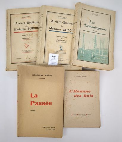 ARENE (Julien et Delphine). 5 volumes dont 4...