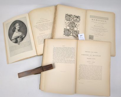 LOUVET (Pierre) Histoire du Beaujolais. Manuscrits...